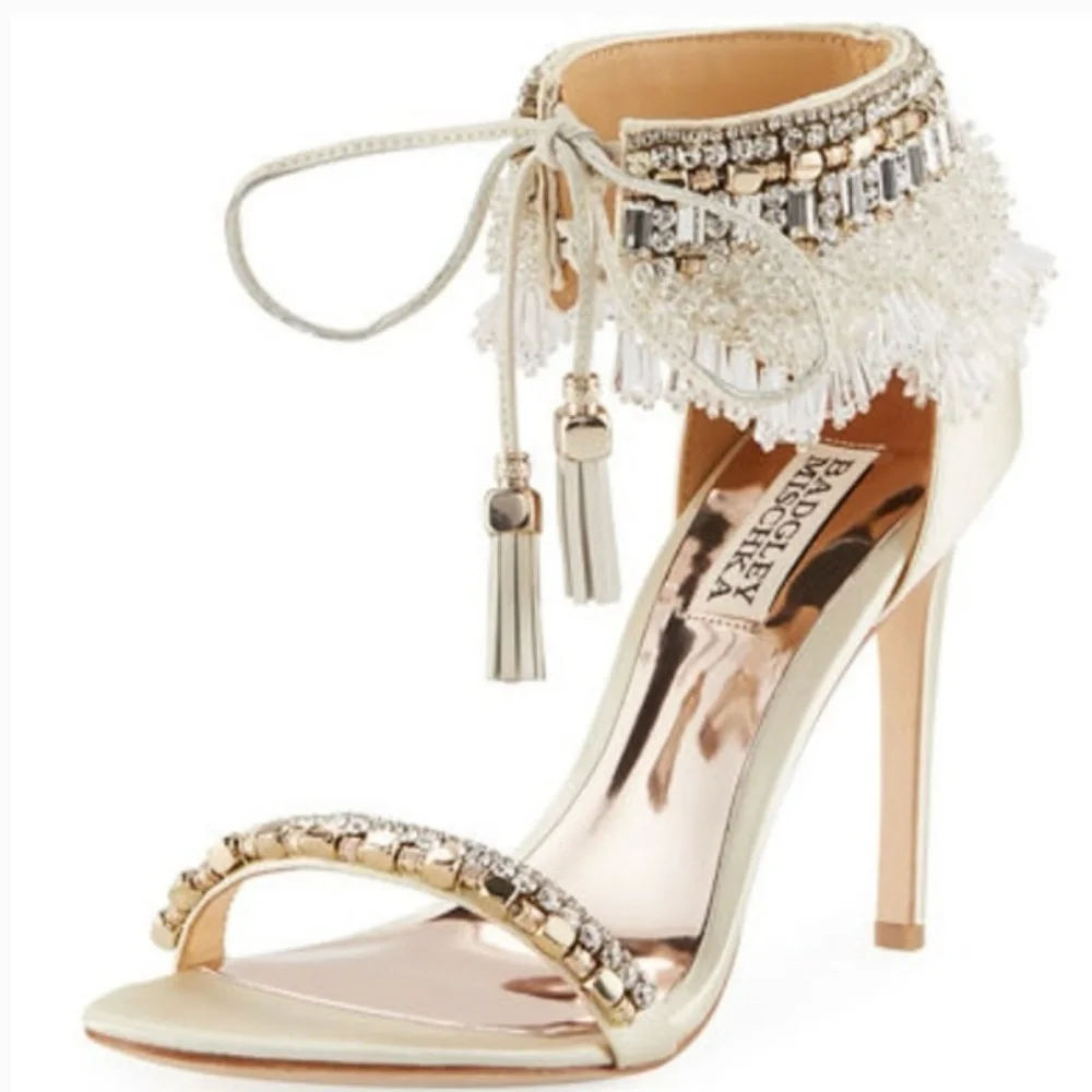 Badgley Mischka stunning gorgeous “Katrina” sandal - Picture 3 of 17